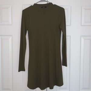 Olive Green Dress